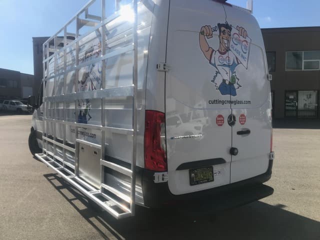 Ridge Rack Auto glass racks for vans in Canada